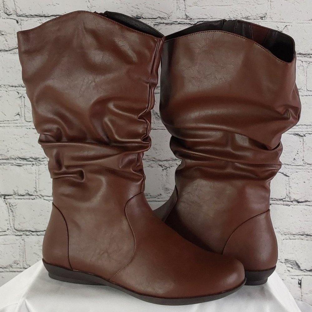 'COMFORTVIEW' 'MELIA' SCRUNCH-TOP BOOTS - Picture 16 of 16